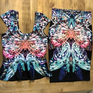 Bebe two piece dress